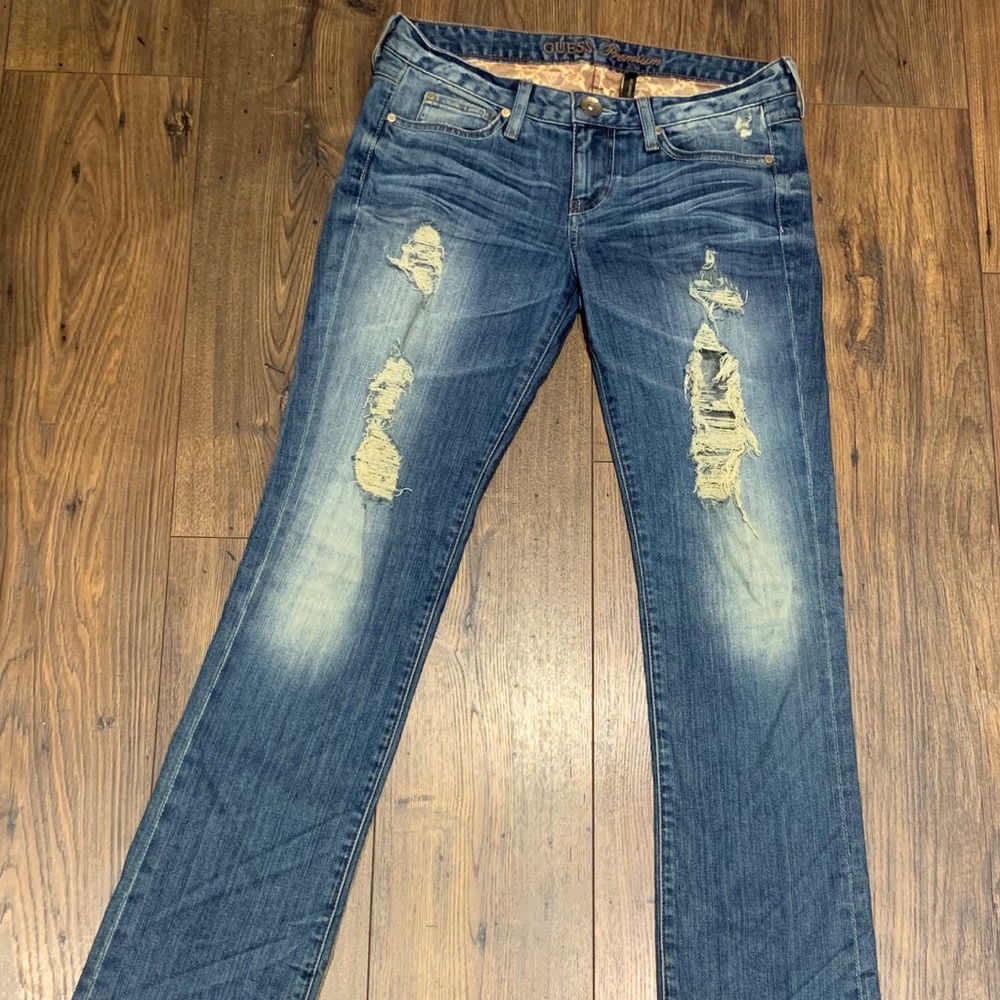GUESS PREMIUM - Scarlett Straight Leg Jean 29(26)